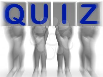 Quiz Placards Meaning Quiz Games Questions Or Exams