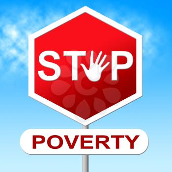 Poverty Stop Showing Prevent Homelessness And Stopped