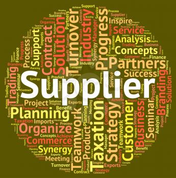 Supplier Word Meaning Supply Words And Trade