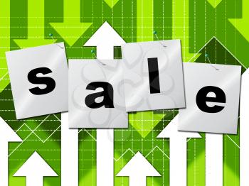 Promo Sale Indicating Cheap Promotion And Closeout