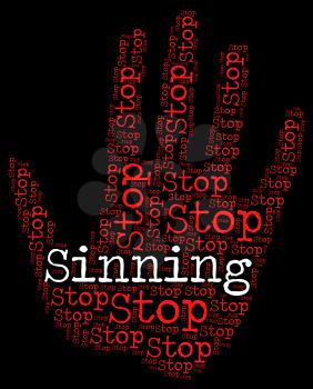 Stop Sinning Meaning Warning Sign And Prevent
