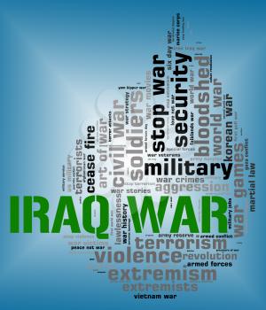 Iraq War Showing Combat Fighting And Hostility