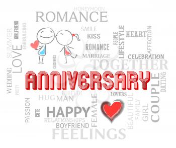 Anniversary Words Meaning Loving Affection And Romance