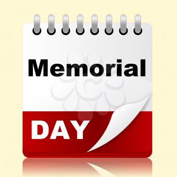 Memorial Day Meaning Planner Peace And Appointment