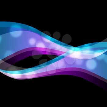 Blue Purple Swirls Background Meaning Curvy Lines
