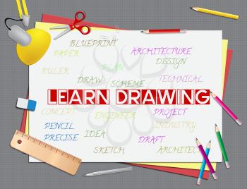 Learn Drawing Representing Education Creative And Educate