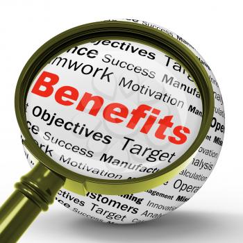 Benefits Magnifier Definition Meaning Advantages Rewards Or Monetary Bonuses