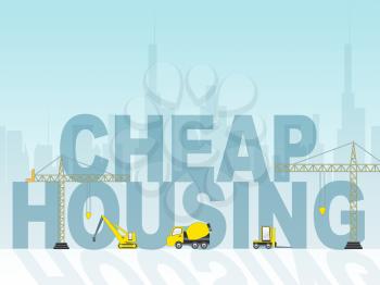 Cheap Housing Meaning Low Cost And House