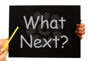What Next Blackboard Meaning Following Steps And Planning