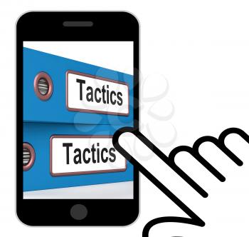 Tactics Folders Displaying Organisation And Strategic Methods