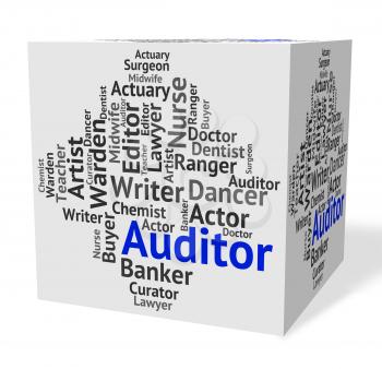 Auditor Job Indicating Actuary Occupations And Auditors