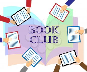 Book Club Indicating Membership Learn And Study