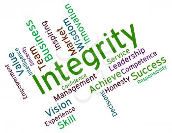 Integrity Words Meaning Virtuous Morality And Righteousness 