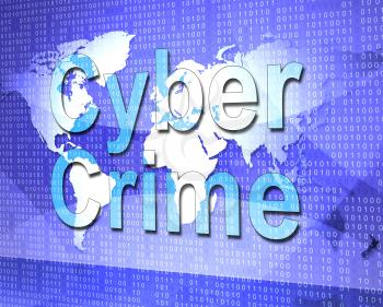 Cyber Crime Indicating World Wide Web And Unlawful Act