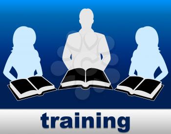 Training Books Representing Instructing Seminar And Webinar
