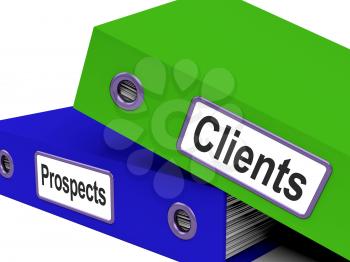 Clients And Prospects Files Showing Converting Leads 