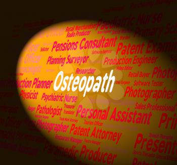Osteopath Job Meaning Research Work And Bones