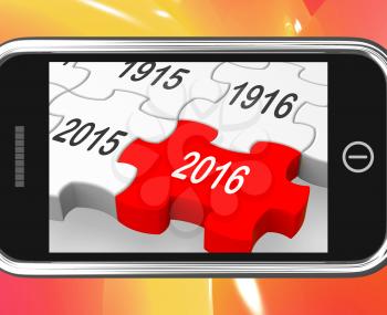 2016 On Smartphone Showing Future Visions And Predictions