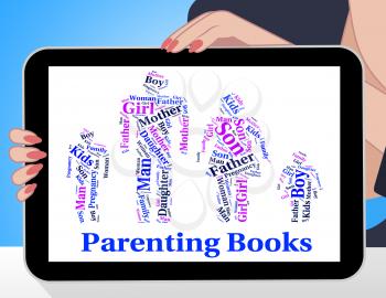 Parenting Books Showing Mother And Baby And Mother And Baby
