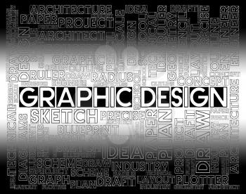Graphic Design Showing Artwork Concept And Designed