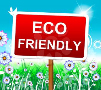 Eco Friendly Showing Natural Conservation And Environment