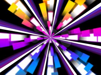 Wheel Background Meaning Chromatic Segments And Beams
