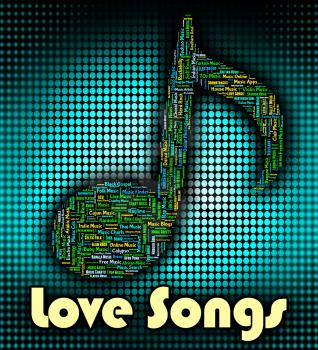 Love Songs Showing Sound Tracks And Ditty