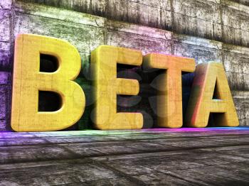 Beta Software Indicating Demo Download And Trial