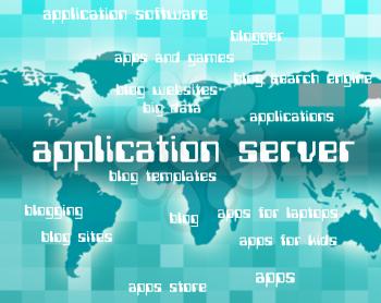 Application Server Representing Serves Servers And Serving