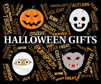 Halloween Gifts Meaning Trick Or Treat And Haunting