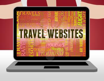 Travel Websites Meaning Travels Vacation And Www