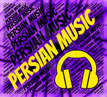 Persian Music Representing Sound Tracks And Audio