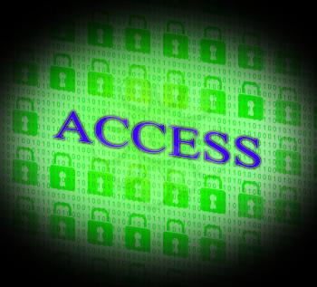Security Access Indicating Accessible Permission And Encryption