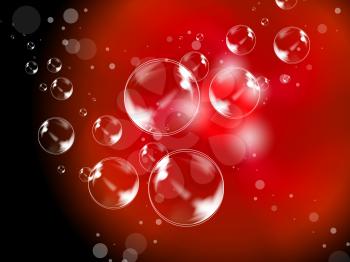 Abstract Bubbles Background Meaning Creative Soapy Bubbles
