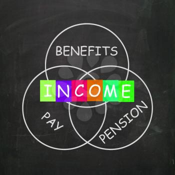 Financial Income Including Pay Benefits and Pension