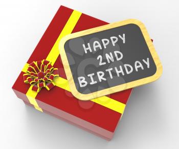 Happy Second Birthday Present Meaning Birth Anniversary Or Celebration