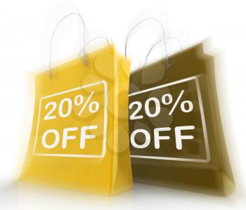 Twenty Percent Off On Bags Show 20 Bargains