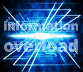 Data Overload Meaning Burdened Info And Bytes