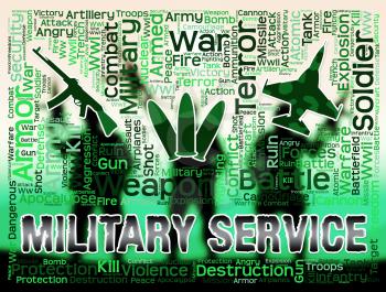 Military Service Meaning Defense Forces And Army