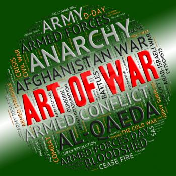 Art Of War Meaning Military Action And Fight