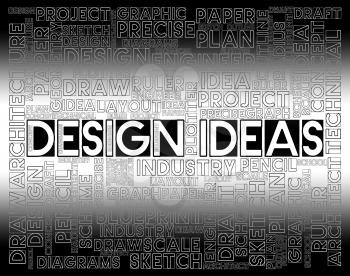 Design Ideas Indicating Graphic Creativity And Concepts