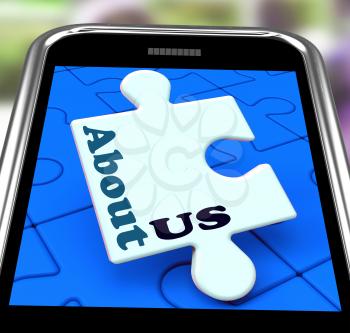 About Us Smartphone Meaning What We Do Website Section