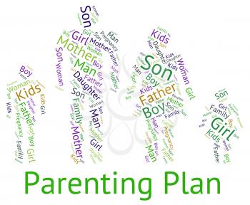 Parenting Plan Meaning Mother And Baby And Mother And Child