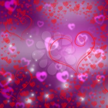 Love Background Meaning Valentine's Day And Abstract