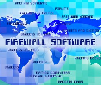 Firewall Software Indicating No Access And Shareware