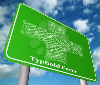 Typhoid Fever Meaning Symptomatic Bacterial Infection And Febricity Disability
