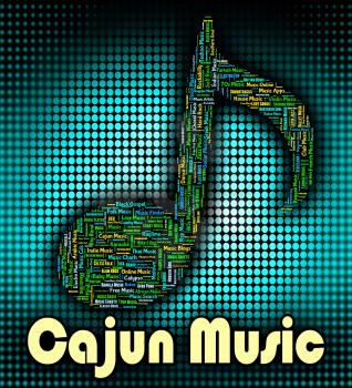 Cajun Music Showing Sound Tracks And Audio