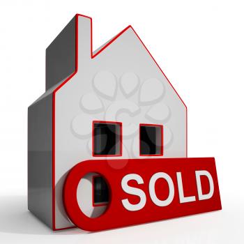 Sold House Showing Successful Offer Or Auction