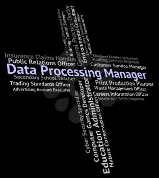 Data Processing Manager Showing Hire Jobs And Managers