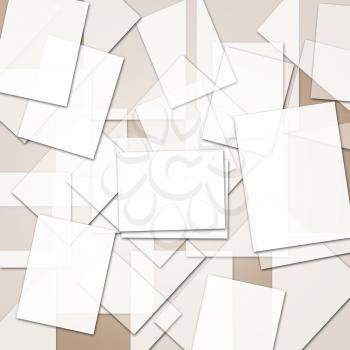 Copyspace Background Indicating Blank Sheet And Abstract